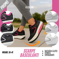 Scarpe BASCULANTI estive UNISEX rassoda glutei dimagranti fitness sportive