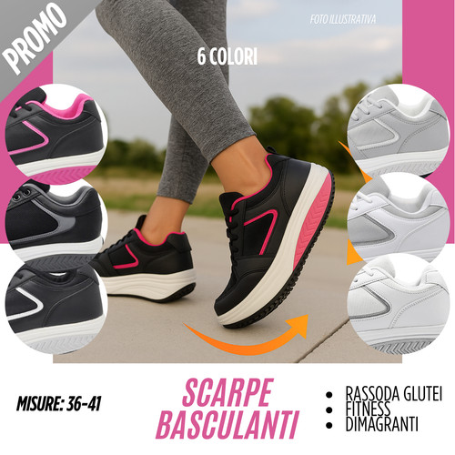 Scarpe basculanti estive - basculanti,