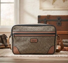 Valigia vintage tweed anni 70