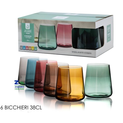 Set bicchieri jolange - pz,
