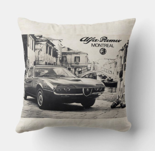 Cuscino 40x40 tributo alfa - cuscino,