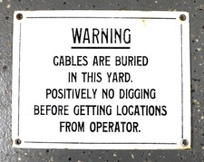 INSEGNA SMALTATA PORCELLANA