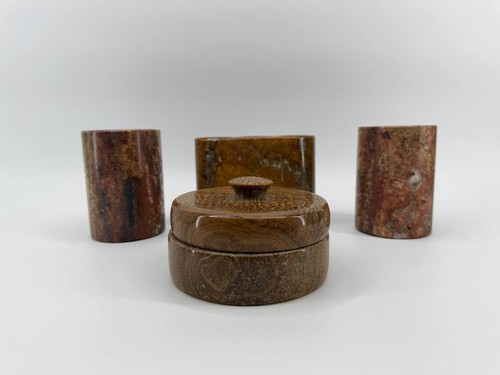 Set bagno vintage marmo 4 - bagno, in