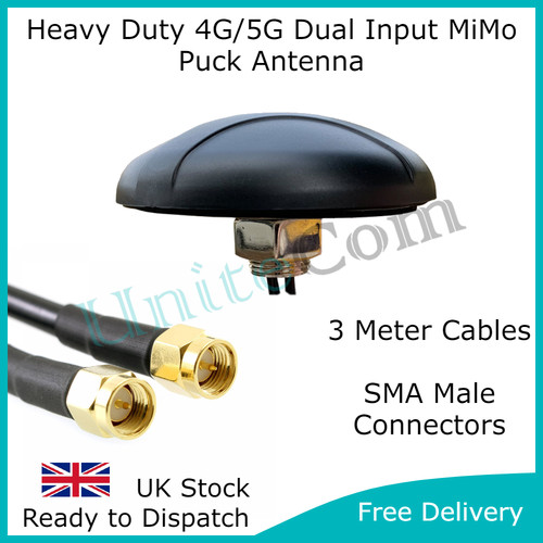 Antenna puck doppio - puck, 4g/5g