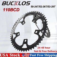 Catena 34/36/39/50/52/53T 110BCD bici da strada adatta guarnitura Shimano Sram alluminio