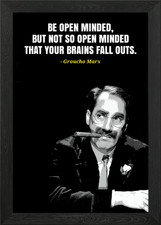 Quadro Groucho Marx citazioni