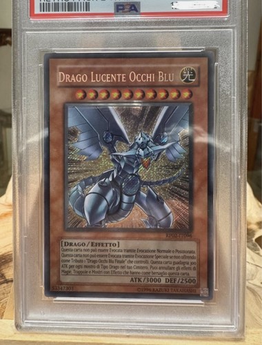 Drago lucente occhi - lucente, blu