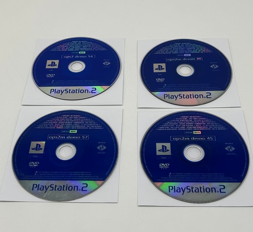 Lot demos originales ps2 - de,