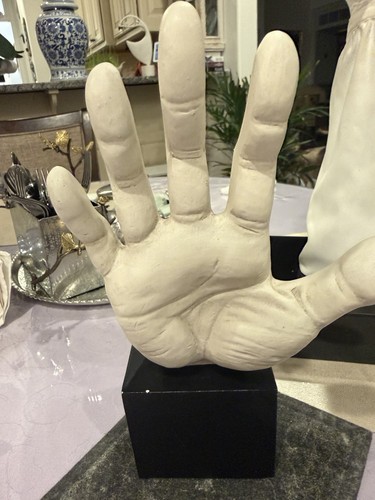 Scultura destra bianca tms - scultura,