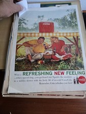 Lotto Oltre 200 Fogli Pubblicita originali Americane Anni 50-60-70 Rivista LIFE