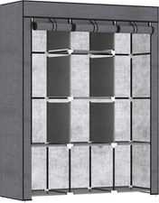 Guardaroba tessuto con base - in,