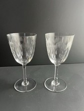 2 Verres A Eau En Cristal