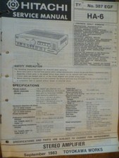 Amplificatore stereo Hitachi