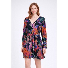 Mini abito stile caftano - , zara