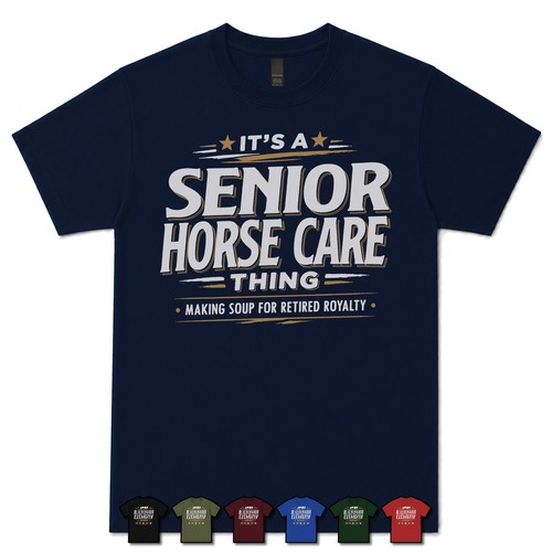 Shirt a senior horse - it's,