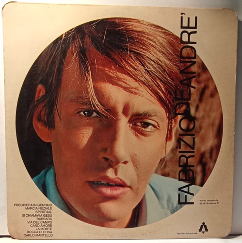 Raro fabrizio andré - lp,