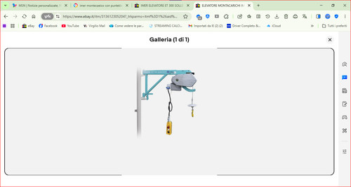 Elevatore 150 monofase ce - elevatore,