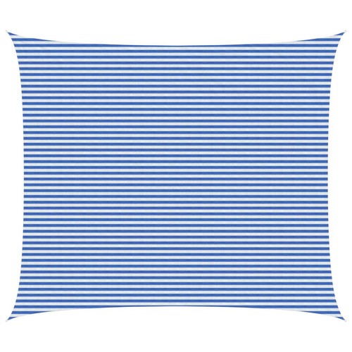 Telo ombra blu bianco - bianco, x