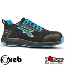 Scarpe Antinfortunistiche U-Power Deon ESD S1PS HI HRO FO SR Black/Blue