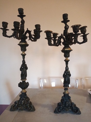 Candelieri ghisa candelabri