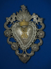 Ex vote vintage sacred heart