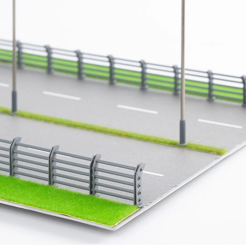 Scale road guardrail - ho,