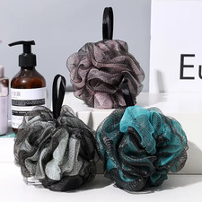 3 PE Loofah, Puff Doccia per