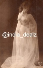 Cartolina francese bella donna