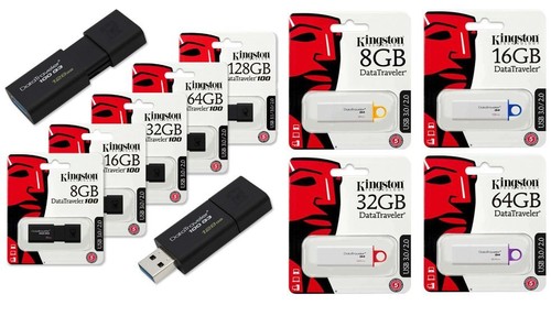 Kingston pendrive dt100g3 16gb - pendrive,
