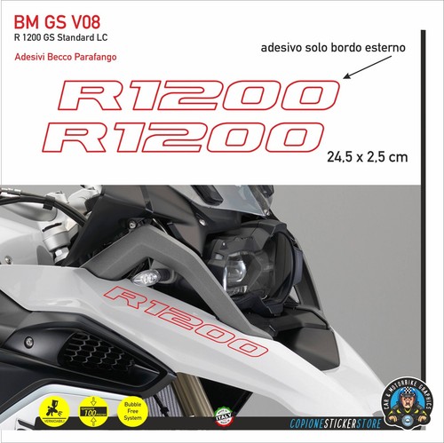 Adesivi becco parafango - 2, moto