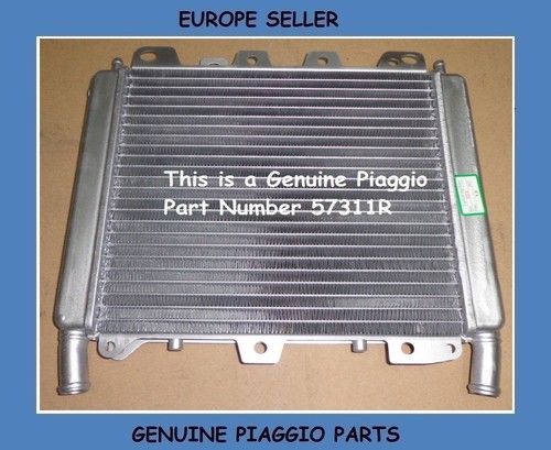 Radiatore originale piaggio - radiatore,