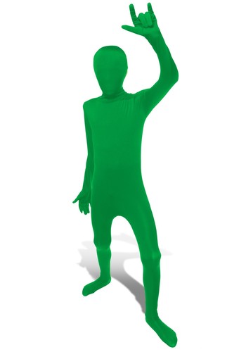 Morphsuit verde bambino