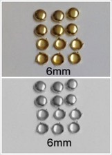 250 pezzi borchie sfuse 6mm per scarpe borse jeans bigiotteria