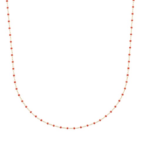 Collana catena placcato oro - collana,