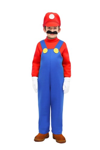 Vestito carnevale mario - vestito,