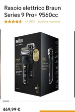 Rasoio elettrico Braun Series 9 Pro+ 9560cc