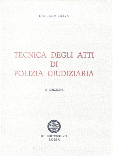 Tecnica degli atti polizia - di,