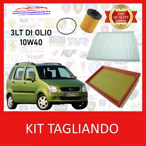 Kit tagliando filtri - 3, lt