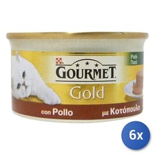 6x Alimento Gatto Gourmet Gold
