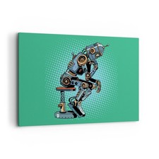 Quadro su Tela 120x80cm Robot