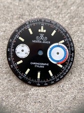 #1624 ORIG. MEISTER ANKER 7730 VALJOUX YACHTING CRONOGRAFO QUADRANTE 30,3mm