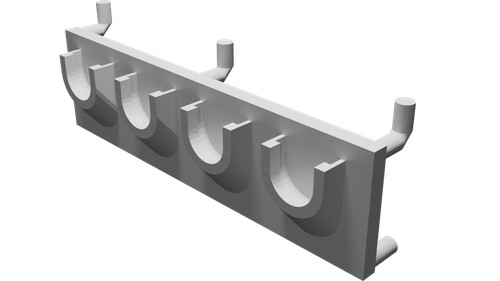 Porta bossoli pegboard - bossoli,