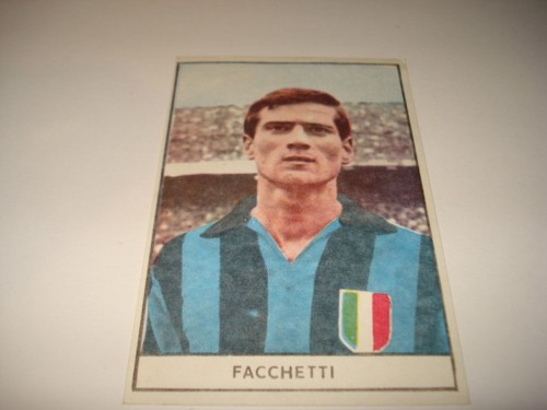 Facchetti inter italia card - facchetti,
