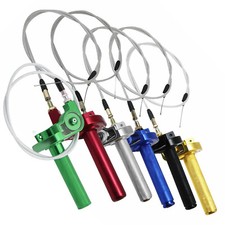 Impugnatura girevole acceleratore alluminio 22MM 7/8'' torsione rapida e cavo moto pit bike