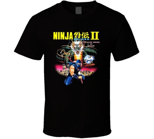 Maglietta ninja gaiden nes - gaiden, 2