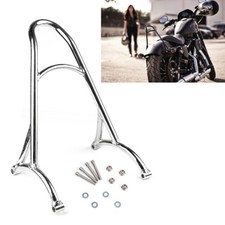 Schienale Sissy Bar Burly cromato per Harley Sportster XL Iron 883 1200 2004-2016