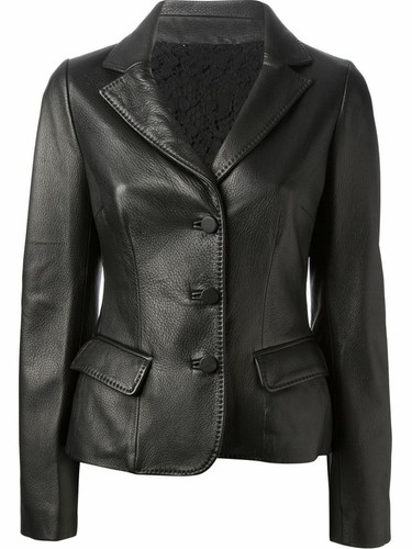Giacca donna pelle - blazer, vera