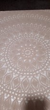 Copritavolo Rotondo Fatto A Mano All Uncinetto