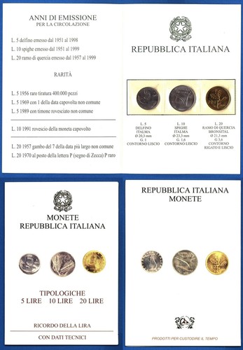 Monete repubblica italiana - monete,