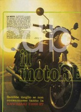 advertising Pubblicità -TEST MOTO KAWASAKI Z 1000 ST-1980 MAXIMOTO